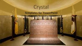  Presentation with abraham lincoln - Audience pleasing slide set consisting of august-24-2020-springfield-illinois backdrop and a gold colored foreground