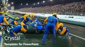  Presentation with motorsports - Slides enhanced with august-25-2018-madison-illinois background and a tawny brown colored foreground