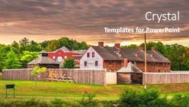  Presentation with maine - Cool new theme with augusta-maine-usa-at-historic backdrop and a coral colored foreground