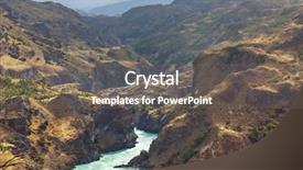  Presentation with chile patagonia - Beautiful theme featuring austral in southern patagonia chile backdrop and a  colored foreground