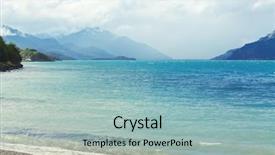  Presentation with chile patagonia - Slide deck having austral in southern patagonia chile background and a light blue colored foreground