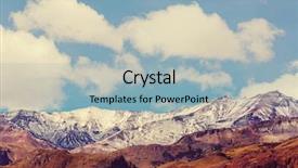  Presentation with chile patagonia - Presentation with austral in southern patagonia chile background and a light blue colored foreground