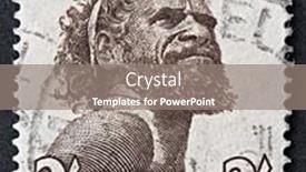  Presentation with postage - Amazing PPT theme having australia-1952-an-australian-postage backdrop and a gray colored foreground