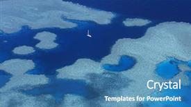  Presentation with queensland - Beautiful presentation featuring australia queensland great barrier reef backdrop and a teal colored foreground