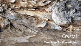  Presentation with colourful textured - Presentation theme having australian bush - textured bark background 3 background and a gray colored foreground