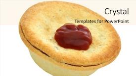  Presentation with aussie - Cool new presentation theme with illustration of two horse shoe backdrop and a white colored foreground.