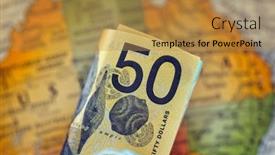  Presentation with australia - Amazing slides having australian-fifty-dollar-note-over backdrop and a gold colored foreground
