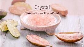  Presentation with lime - Slide deck featuring australian-finger-lime-or-caviar background and a lemonade colored foreground