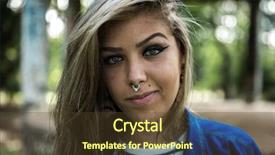  Presentation with lactation young woman breastfeeding - Colorful PPT theme enhanced with australian freedom - portrait of a young stylish backdrop and a tawny brown colored foreground