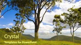  Presentation with australian bush - Amazing slides having australian landscape in the afternoon backdrop and a tawny brown colored foreground