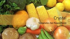  Presentation with fruits - PPT layouts having australian made - fruits and vegetables and other background and a yellow colored foreground