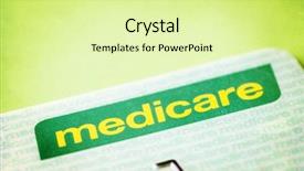  Presentation with medicare - Beautiful presentation featuring australian medicare card over textured backdrop and a blonde colored foreground
