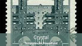  Presentation with karl marx - Presentation theme enhanced with austria-circa-1958-a-stamp background and a gray colored foreground