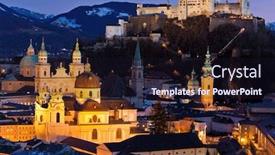  Presentation with salzburg - Slides with austria-land-salzburg-salzburg background and a wine colored foreground