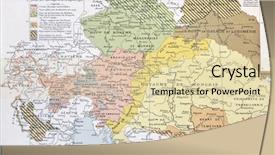  Presentation with paul - Beautiful theme featuring librery - austrian empire historical development map backdrop and a lemonade colored foreground