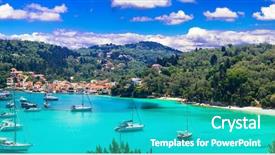  Presentation with series resistive circuits - Presentation consisting of authentic beautiful greece series - pictorial background and a teal colored foreground