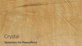  Presentation with leather - Presentation enhanced with authentic-chamois-leather-texture-close background and a coral colored foreground