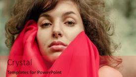  Presentation with self care - Slide set consisting of authentic-people-portrait-candid-portrait background and a red colored foreground