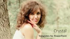  Presentation with self care - Amazing slide set having authentic-people-portrait-candid-portrait backdrop and a soft green colored foreground