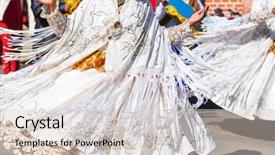  Presentation with folk dance - Cool new theme with authentic peruvian dance backdrop and a lemonade colored foreground