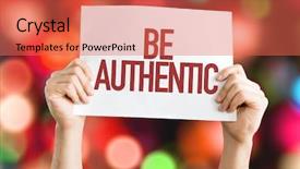  Presentation with authentic mexican street tacos - Colorful slides enhanced with authentication - be authentic placard with bokeh backdrop and a red colored foreground