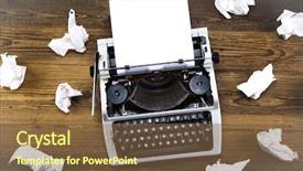  Presentation with retro - Colorful theme enhanced with doctor tells the nurse how an elderly male patient should take pills the man hears it and he is very focused on the doctor s words he is in a nursing home backdrop and a light gray colored foreground.