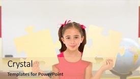  Presentation with autism puzzle - Amazing presentation having autism - beautiful 7 year old girl backdrop and a lemonade colored foreground