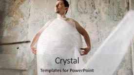  Presentation with packaging and labeling - Presentation with autistic - naked freak man wrapped background and a light gray colored foreground
