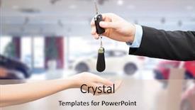  Presentation with ownership - Beautiful PPT layouts featuring auto business car sale transportation backdrop and a lemonade colored foreground