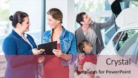  Presentation with car buying - Audience pleasing PPT layouts consisting of auto dealer showroom the sales backdrop and a red colored foreground