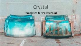  Presentation with auto repair - Slide set enhanced with auto-glass-replacement-and-repair background and a light blue colored foreground