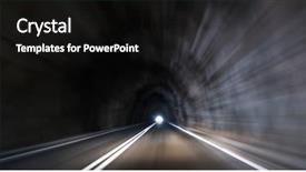  Presentation with speed - Amazing PPT theme having auto mobile tools - abstract speed motion in highway backdrop and a  colored foreground