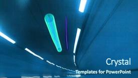  Presentation with motion - Presentation design having auto mobile tools - abstract speed motion in urban background and a  colored foreground