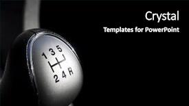  Presentation with gear - Amazing presentation having auto parts - abstract view of a gear backdrop and a black colored foreground