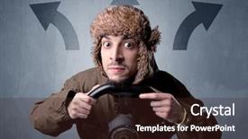  Presentation with black wedding holding hands - Colorful presentation design enhanced with auto road show - young man holding black steering backdrop and a  colored foreground