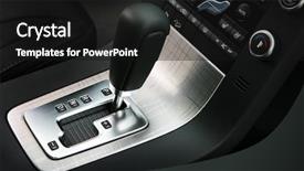  Presentation with leather - Audience pleasing PPT theme consisting of automatic transmission - modern leather interior backdrop and a black colored foreground