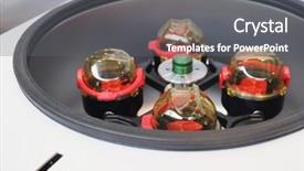  Presentation with annual dinner under the sea - Presentation theme having autoclave - sterilizer under the white background background and a  colored foreground