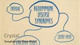  Presentation with autoimmune disease - Slide set enhanced with autoimmune-disease-syndromes-mind-map background and a lemonade colored foreground