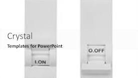  Presentation with circuit breaker - Slides consisting of automatic-circuit-breaker-isolated and a white colored foreground