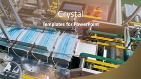  Presentation with covid coronavirus - Cool new slides with automatic-machine-for-the-manufacture backdrop and a coral colored foreground