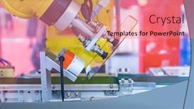  Presentation with film - Beautiful slides featuring automatic-screen-protector-film backdrop and a coral colored foreground