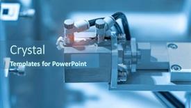  Presentation with compressed air - Presentation consisting of automation-compressed-air-production-air background and a ocean colored foreground