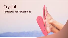  Presentation with space travel - Theme having automobile - road trip car summer fun background and a lemonade colored foreground