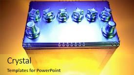  Presentation with automotive - Audience pleasing theme consisting of automotive battery backdrop and a yellow colored foreground