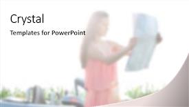  Presentation with road trip cars - Audience pleasing slide deck consisting of automotive free - female road trip concept blurred backdrop and a  colored foreground