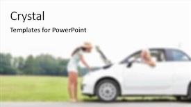  Presentation with lifestyle - Cool new PPT layouts with automotive free - lifestyle blurred background concept backdrop and a  colored foreground