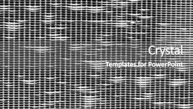  Presentation with automotive - Cool new slide deck with automotive old rust grill background backdrop and a gray colored foreground