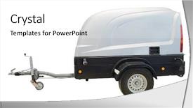  Presentation with autonomous vehicle - Cool new theme with autonomous high pressure washer backdrop and a white colored foreground