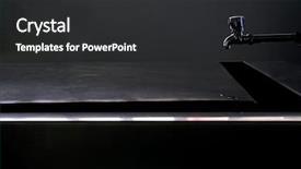  Presentation with autopsy - Presentation theme enhanced with autopsy - morgue table at a hospital background and a dark gray colored foreground