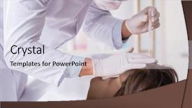  Presentation with police uk - Slide set with autopsy - police coroner examining dead body background and a lemonade colored foreground